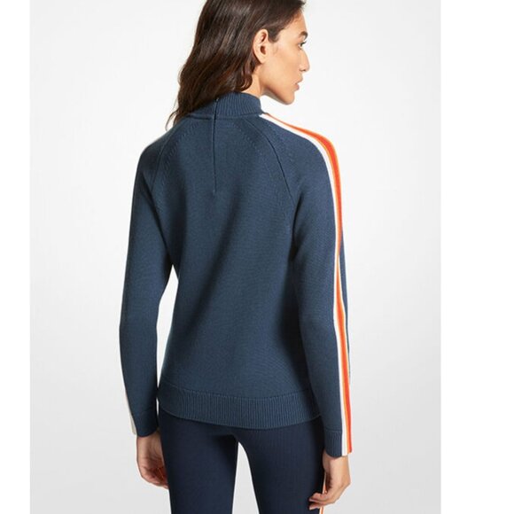 Exclusive Collab Michael Kors X Ellesse Merino Wool Mock-Neck Sweater Apres Ski - Picture 3 of 14